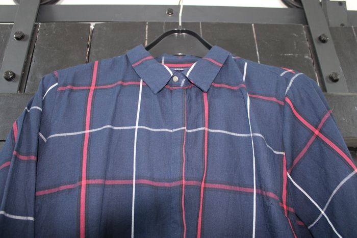Chemise bleu marine à carreaux - photo numéro 6