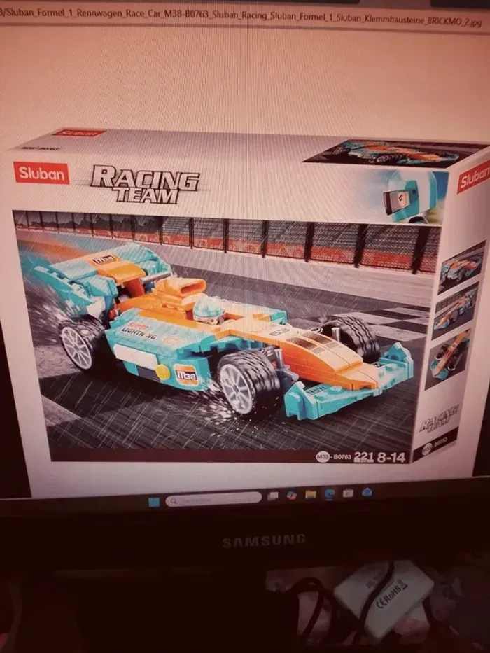Voiture de course type lego - photo numéro 7