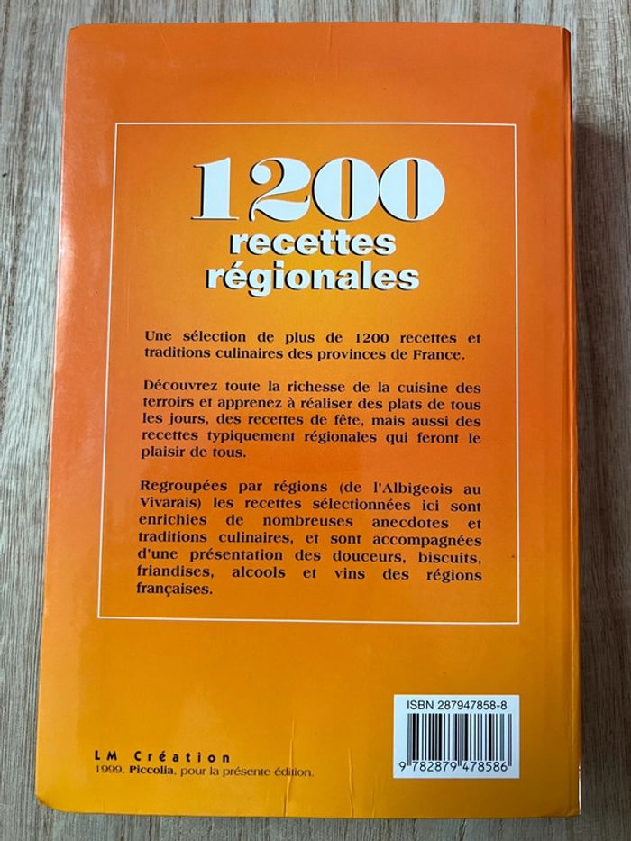 1200 recettes régionales - photo numéro 2