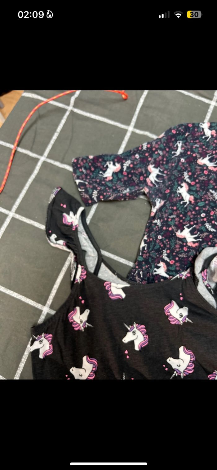 Lot robes licorne - photo numéro 6