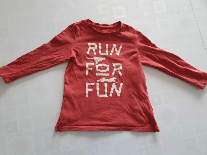 T-shirt manches longues 4 ans