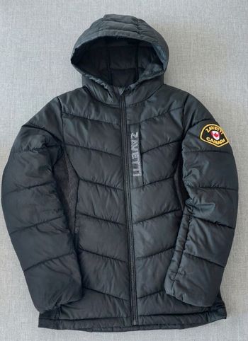 Veste noir Alessandro Zavetti 