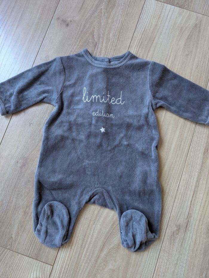 Lot de 2 pyjamas grenouillères - photo numéro 2