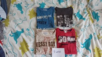 Lot t-shirt 5 ans