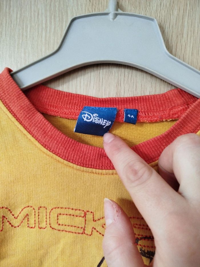 Tee shirt manches longues mickey - photo numéro 2