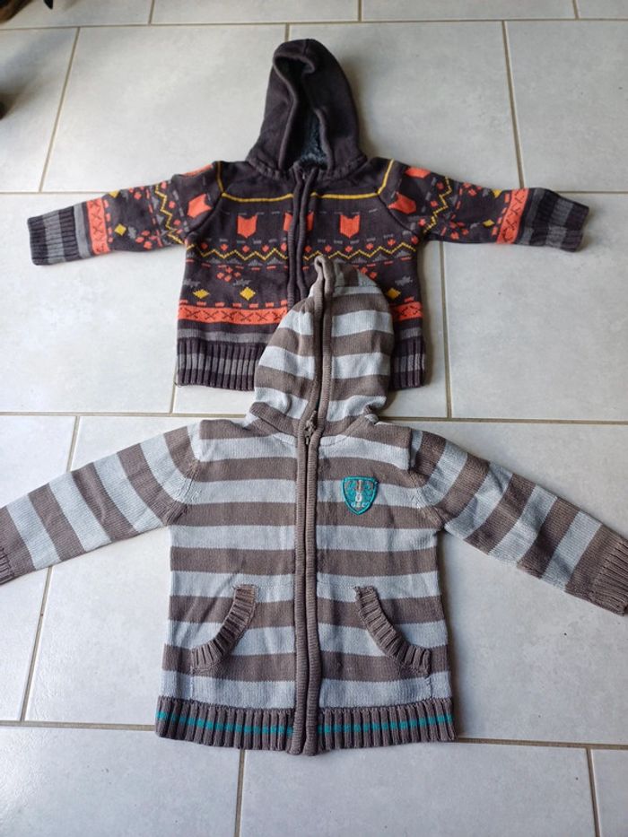 Gilets 23-24 mois