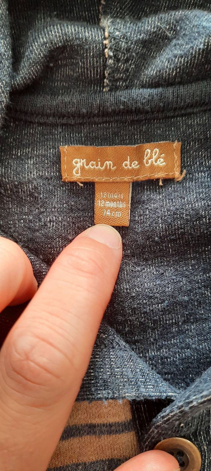 Gilet fin rayé - photo numéro 4