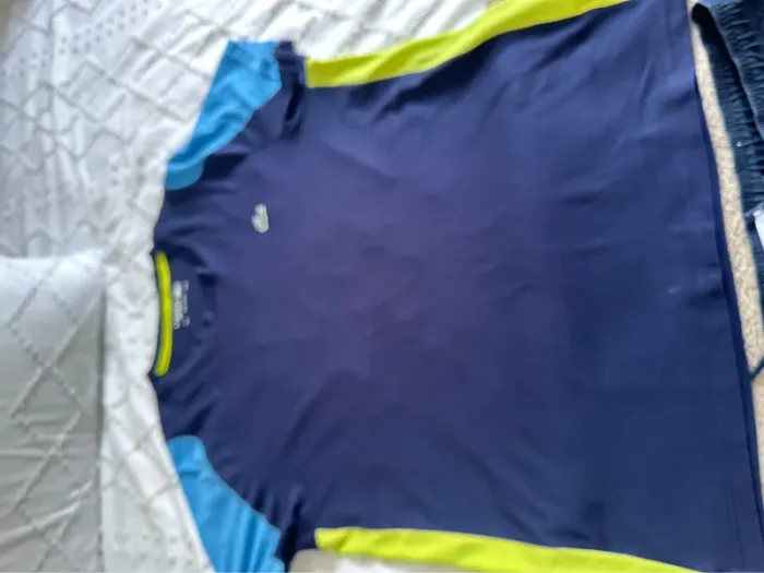 Ensemble bermuda et tee shirt Lacoste XL - photo numéro 8