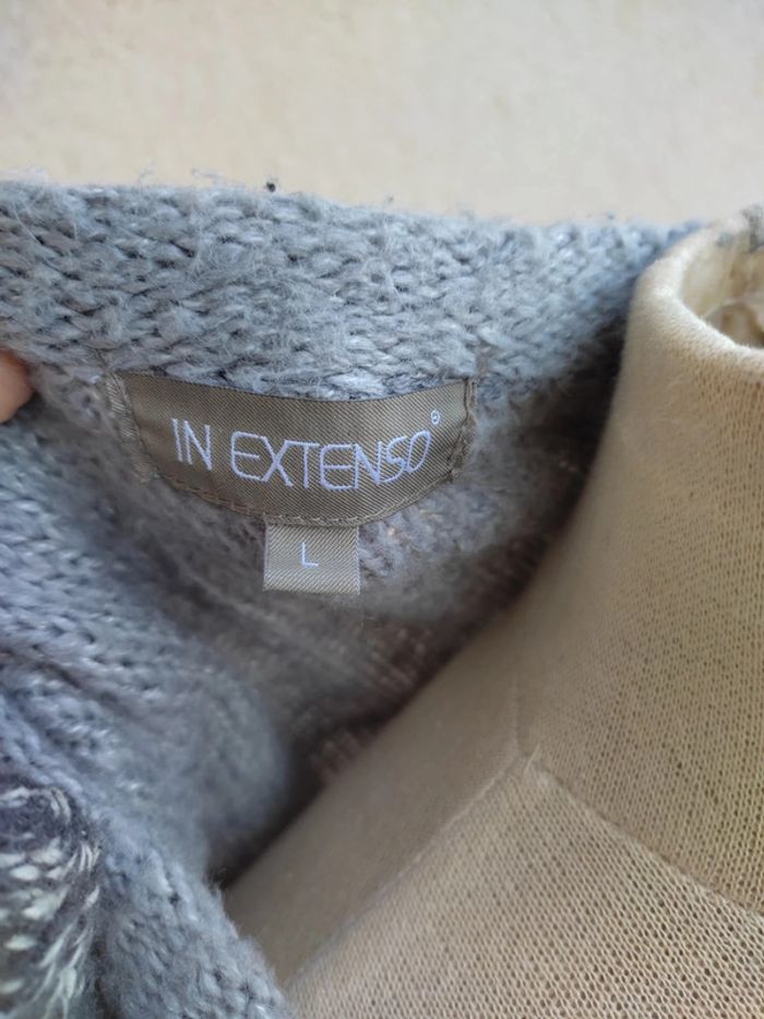 Pull gris - photo numéro 3