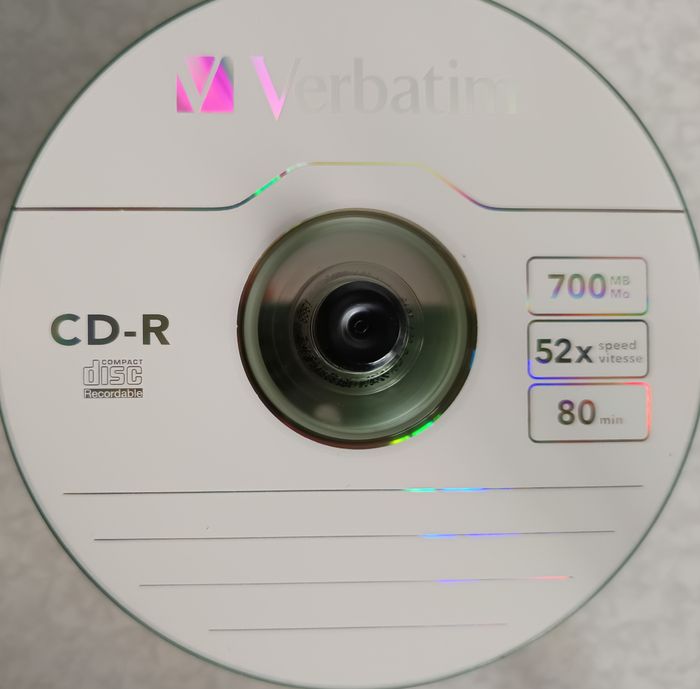 Verbatim CD-R Extra Protection CD-R 700Mo/80mn 50Pièces Neuf - photo numéro 4
