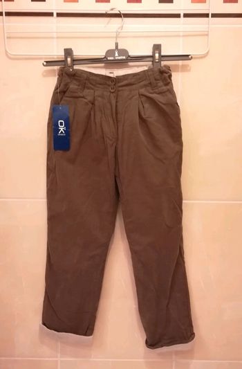 Pantalon en velours NEUF Étiqueté T8 ans - V92B