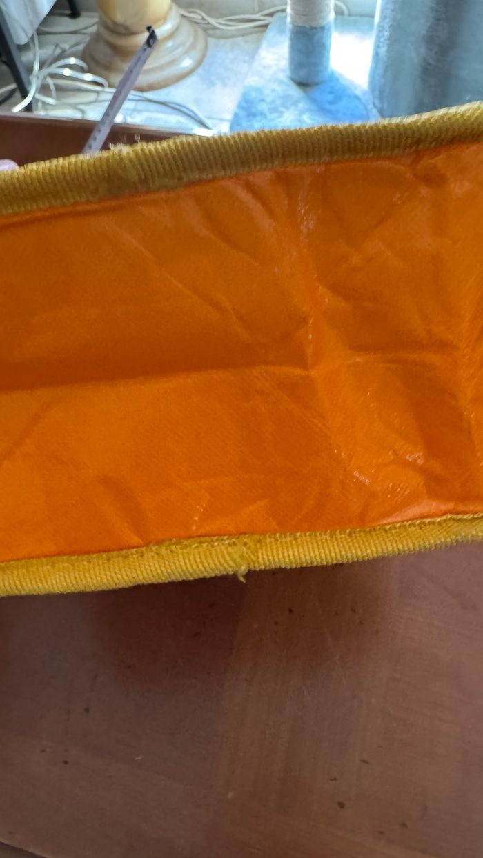 Sac isotherme glacière repas orange - photo numéro 3