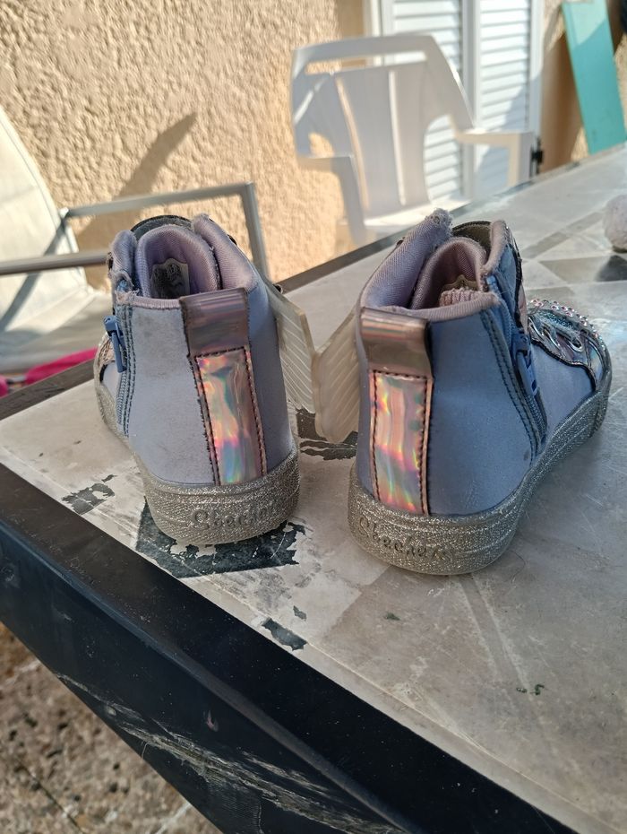 Skechers 22 irisé et lumineuses - photo numéro 4