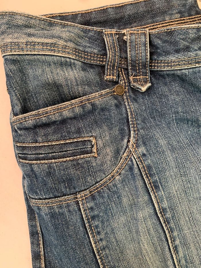 Jupe Yessica en jean évasée taille 44 - photo numéro 6