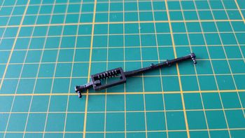 Axe de roue avant pièce détachée Ferrari gto 1962 miniature maquette 1/18 1/18e Bburago burago #B73