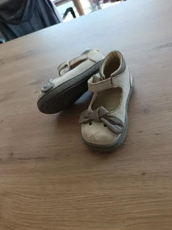 Ballerines cuir pat et ripaton
