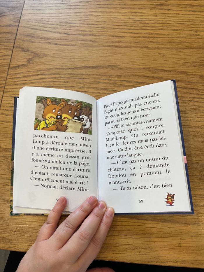 Livre mini loup - photo numéro 3