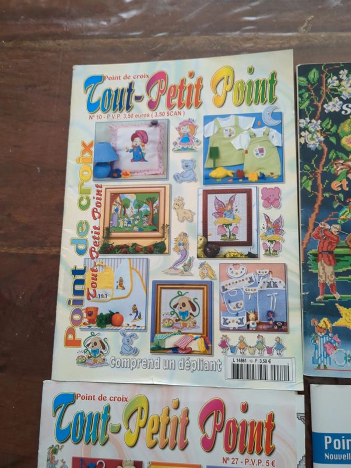 Lot de livres point de croix - photo numéro 2