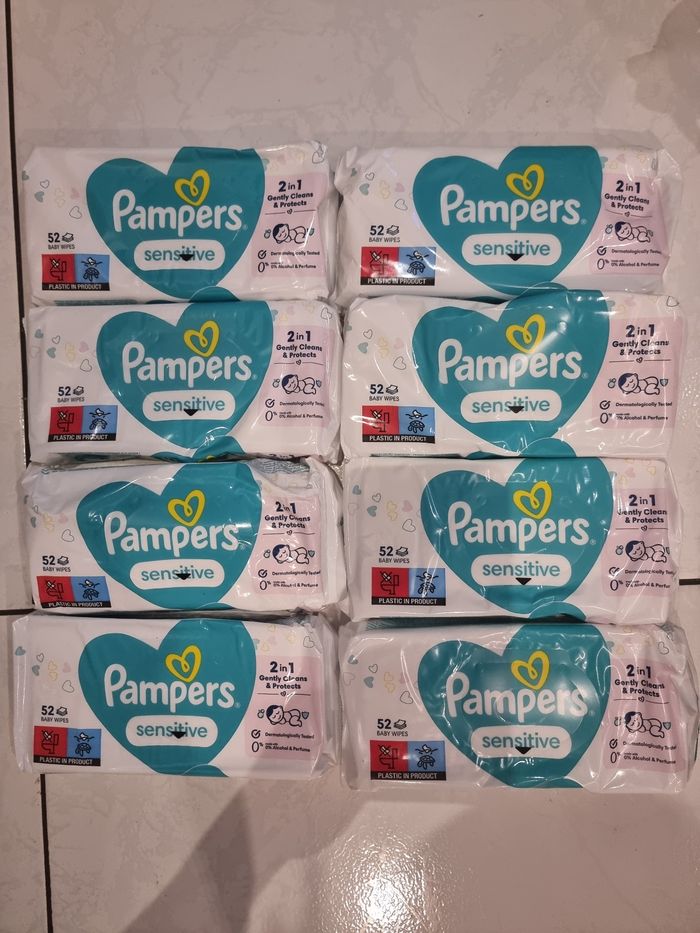 Lingettes pampers