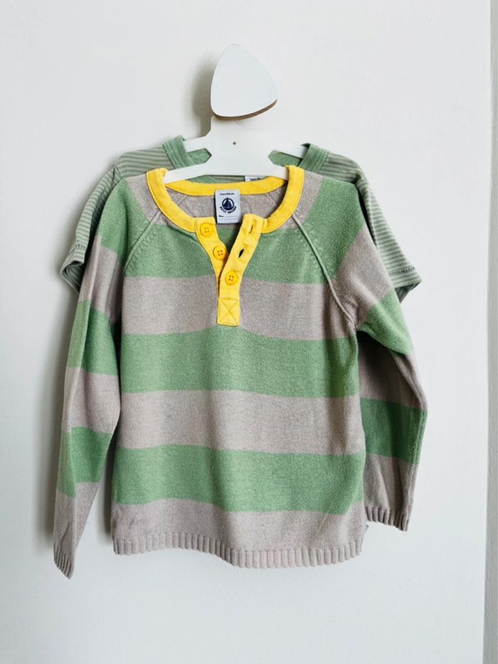 Pull léger petit bateau