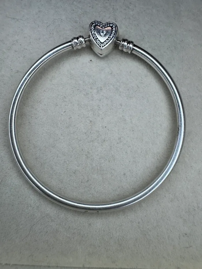 Bracelet Jonc Pandora Authentique Family Forever T17