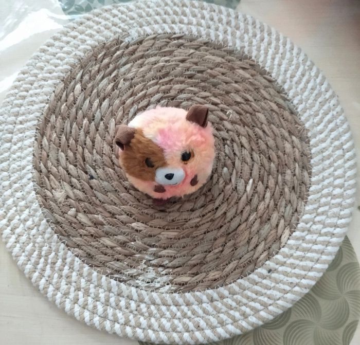 Petite peluche orange