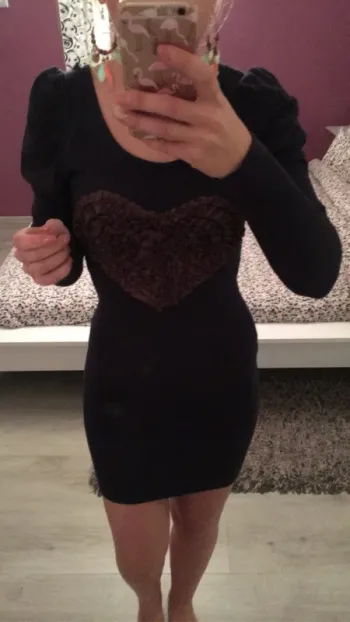 Robe pull papillonne