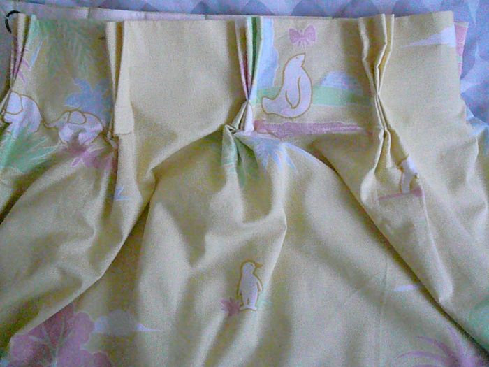 Paire de double-rideaux