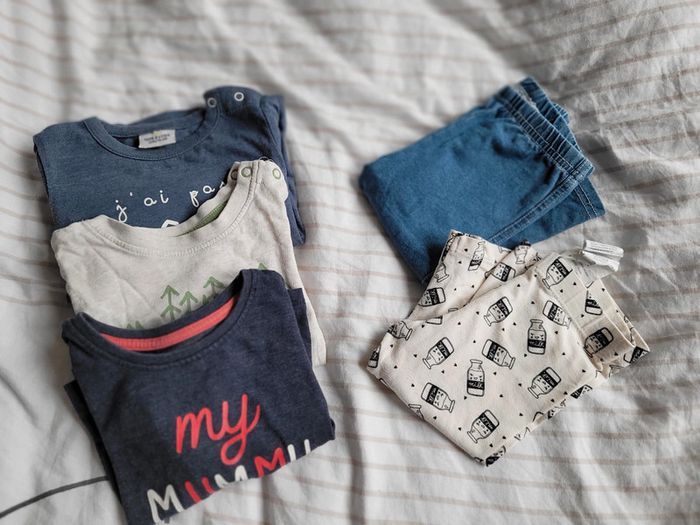 Lot 12 mois printemps et mi-saison