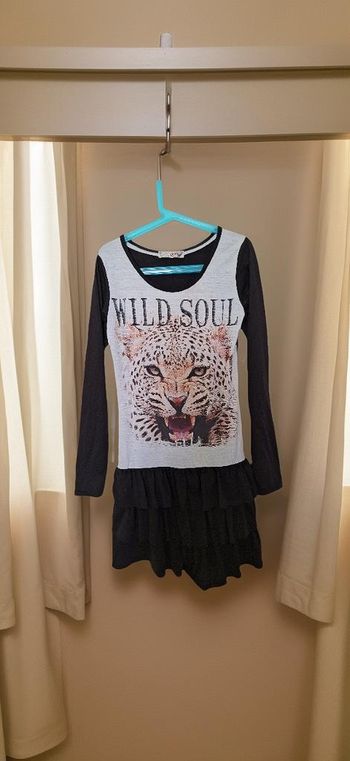 Robe à motif lion Taille 14 ans
