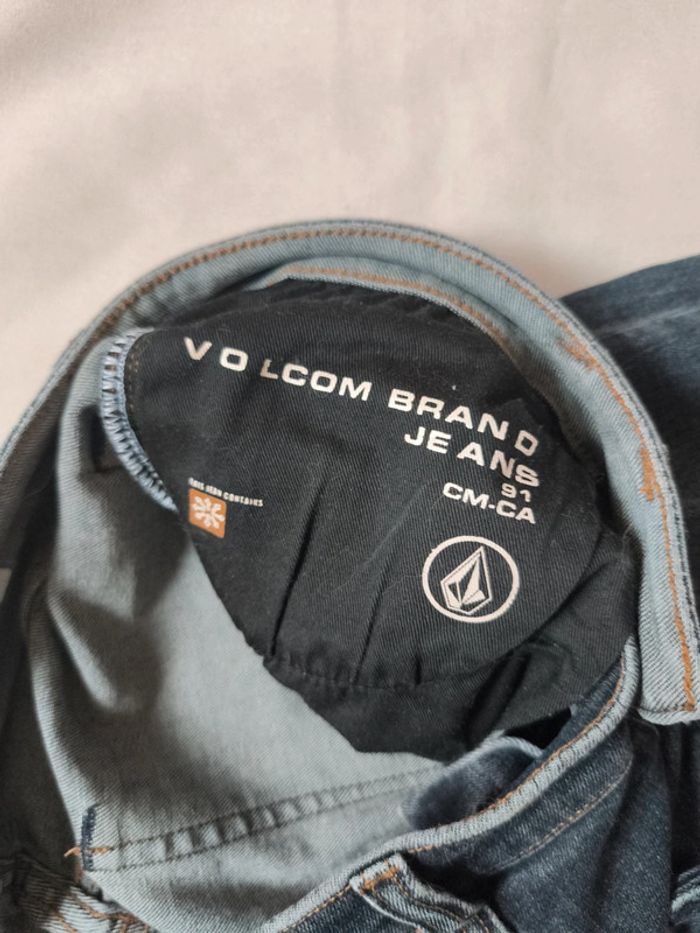 Jeans skinny bleu 🍃 volcom - photo numéro 4