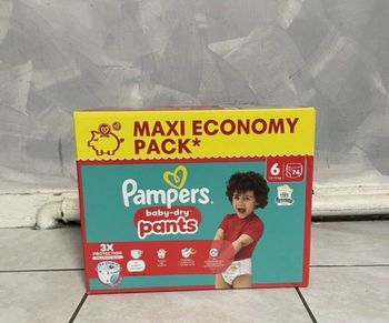 Pampers taille 6