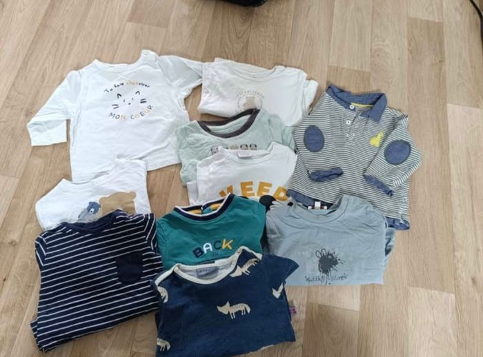 Lot de vêtements garçon 6 mois - photo numéro 2