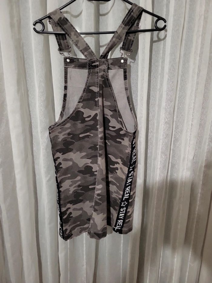Robe salopette camouflage 10/12 ans - photo numéro 2