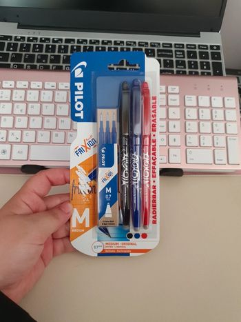 Lot de 3 stylos fixion pilot