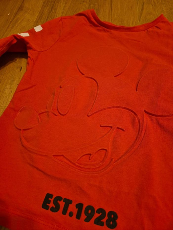 T shirt rouge mickey - photo numéro 2
