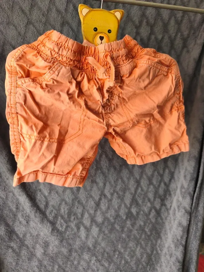 Short garçon Kiabi - Orange - Taille 5 ans