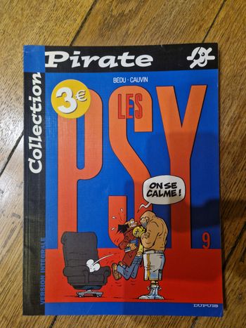 Bd les psy collection pirate