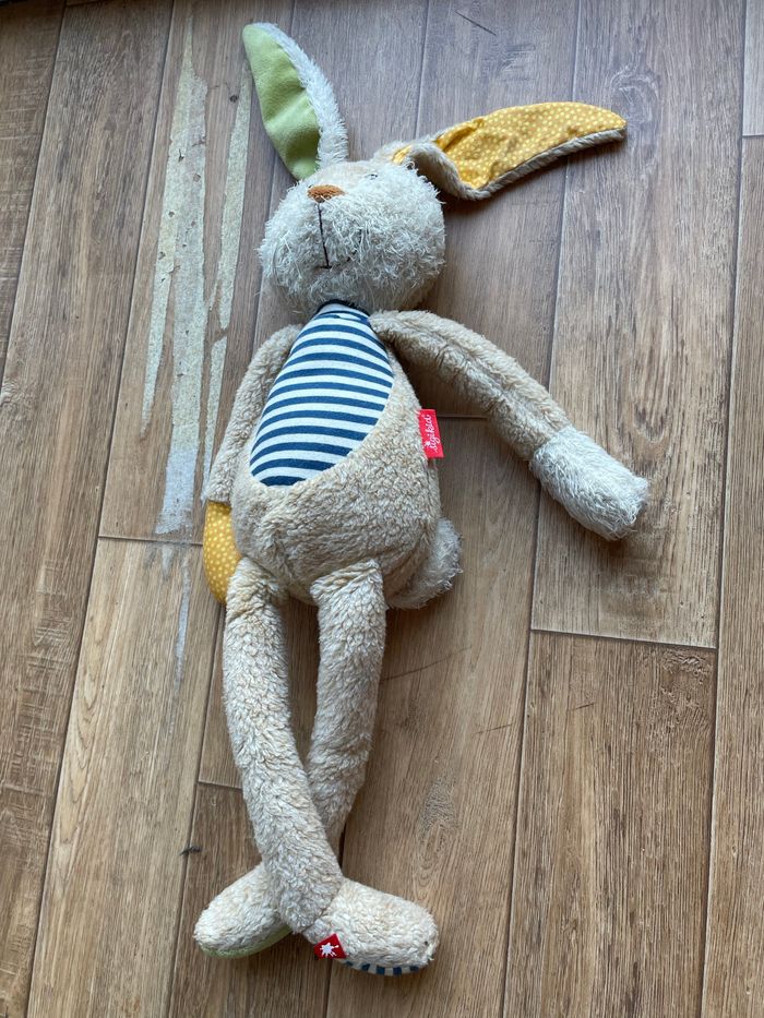 Lapin en peluche sigikids - photo numéro 2