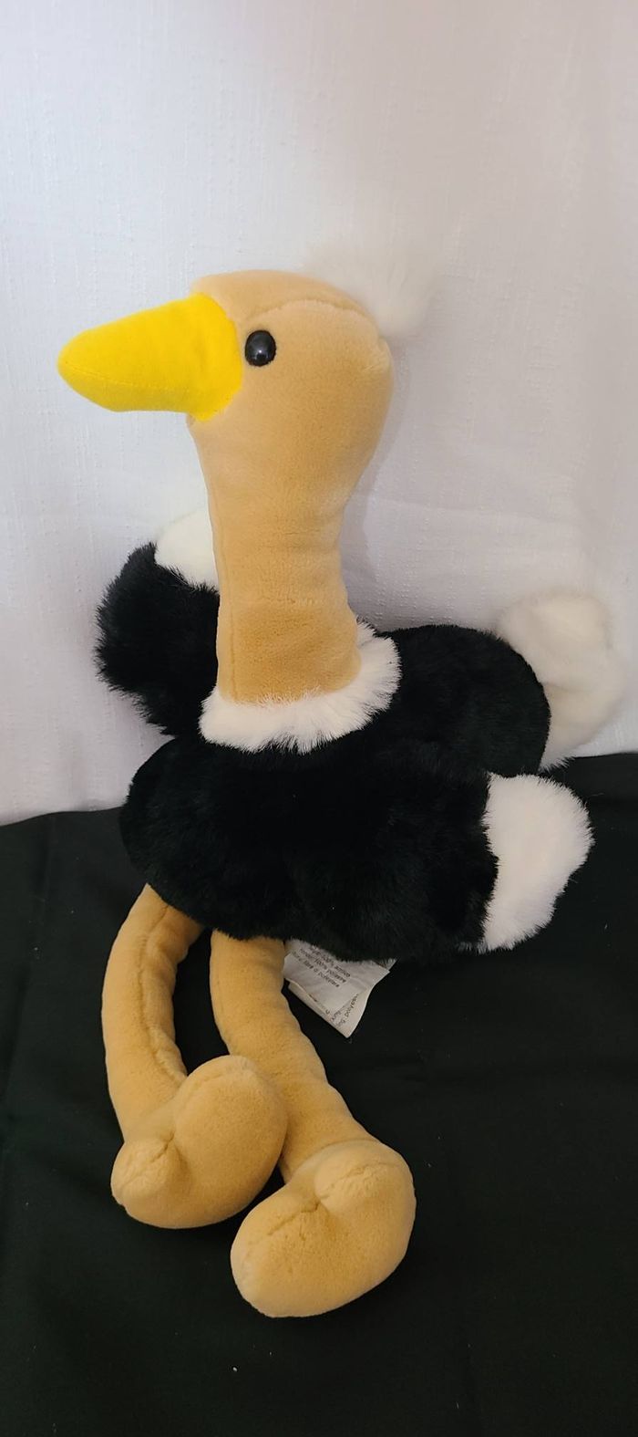 Ikea autruche corps marionnette en peluche Lurvig vintage - photo numéro 3