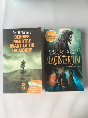 Lot 2 livres jeune adulte NEUFS