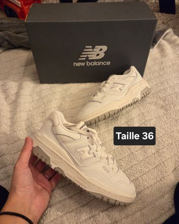 Basket new balance 550 white blanche neuve 36 sneackers 530