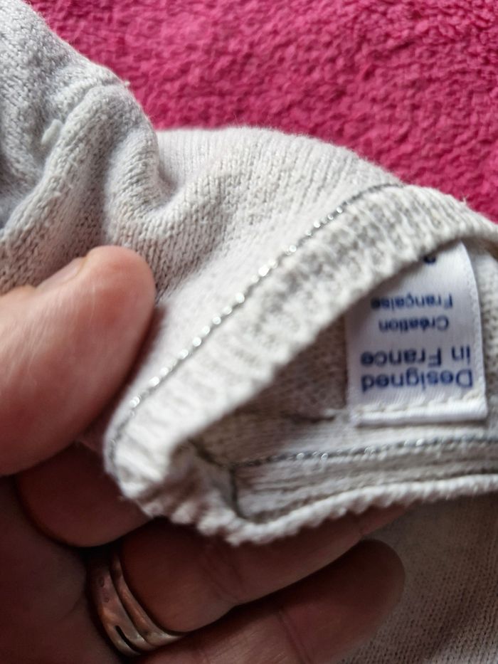 Superbe gilet style boléro liseré argenté - photo numéro 6