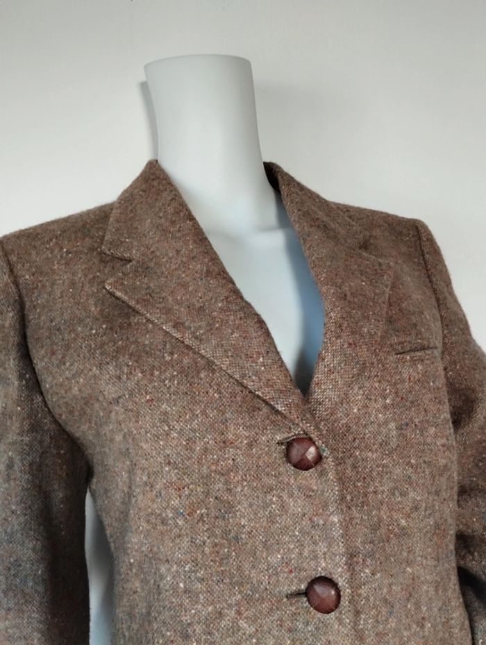 Blazer en laine vintage Made in France taille 38 - photo numéro 2