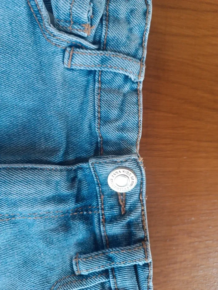 Jupe en jeans zara - photo numéro 3