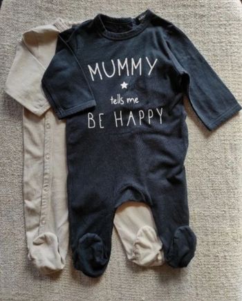 Lot 2 dors bien coton 3 mois