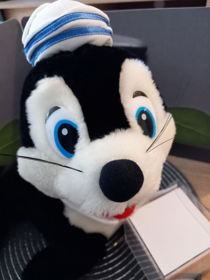 Peluche otarie van de walle 38cm vintage - photo numéro 3