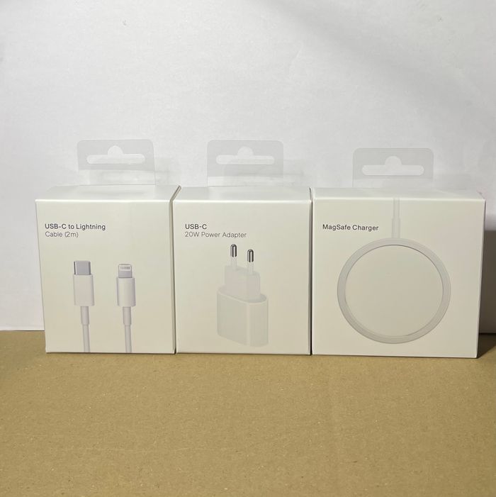 #Lot chargeurs compatibles – magnetic + USB-C 20W + câble Lightning 2M# - photo numéro 2