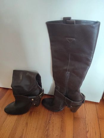 Bottes hautes brunes taille 37 Texto