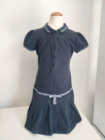 Robe polo - marine - 7 ans